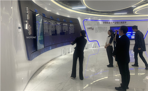 滑軌屏展廳應用案例