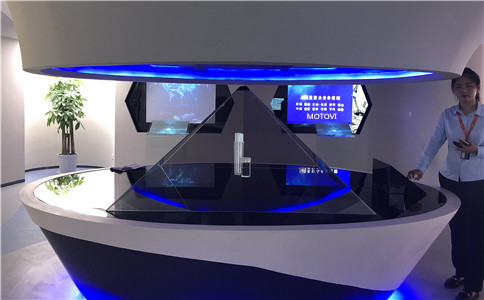 360度全息投影應用于數(shù)字展廳設計（局部圖展示）