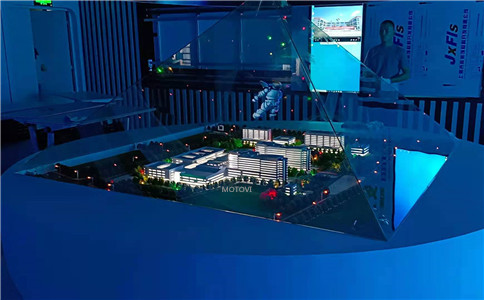 360度全息投影應用于數字展廳設計（局部圖）