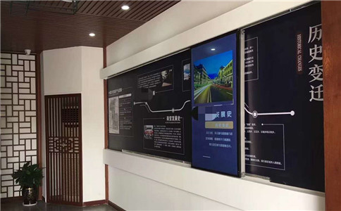 滑軌屏應(yīng)用于數(shù)字展廳設(shè)計(jì)